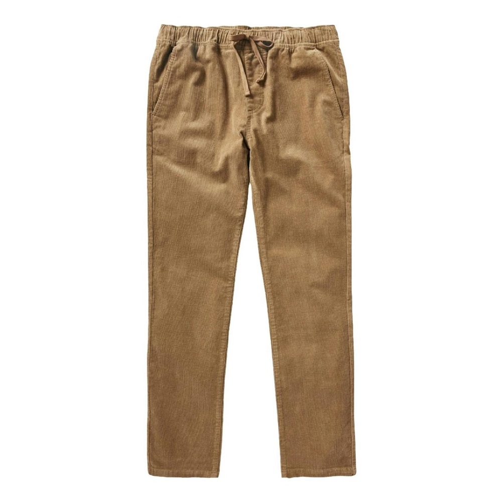 Katin Men's Corduroy Drawstring Pants - Camel Brown